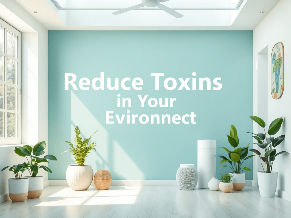 Reduce Toxins in Your Environment