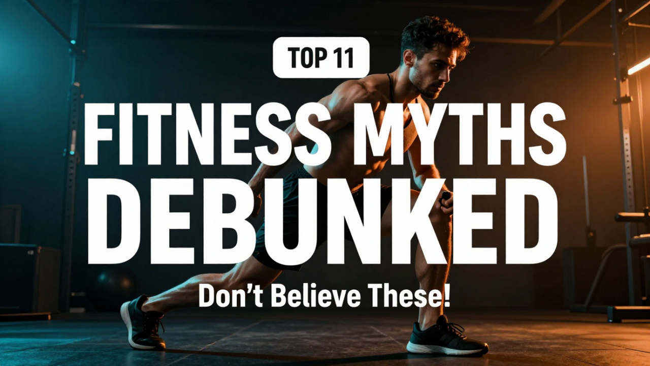Fitness Myths Debunked: 11 Lies That May Be Holding Back Your Progress