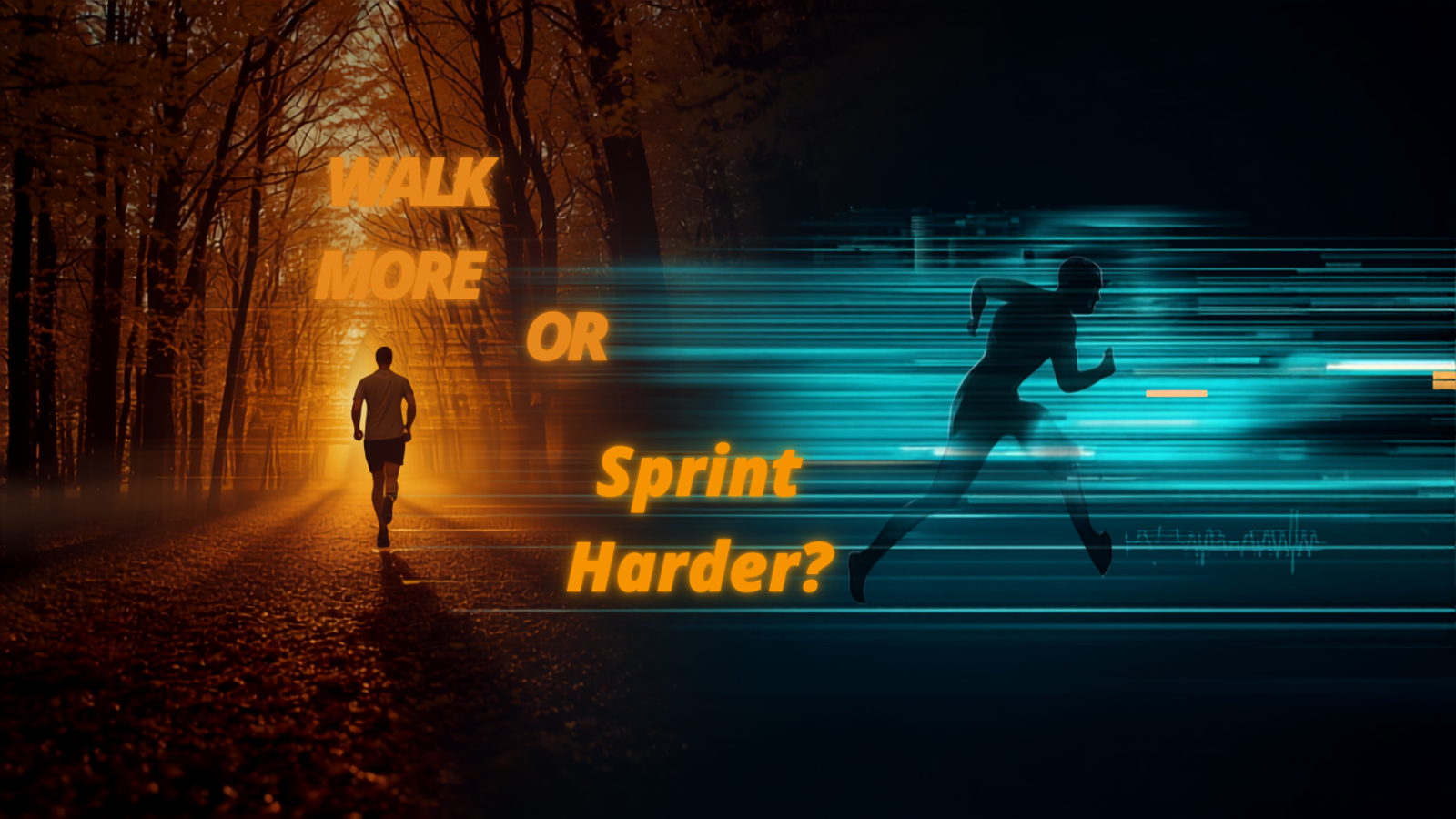 Walk More or Sprint Harder? What Your Body Actually Needs